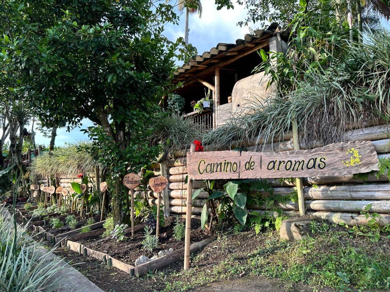 Bed and Breakfast El Refugio Del Colibri Санта-Роса-де-Кабаль Экстерьер фото
